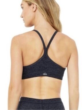 Alo Alosoft Gratitude Bra in Rich Navy Heather Size S